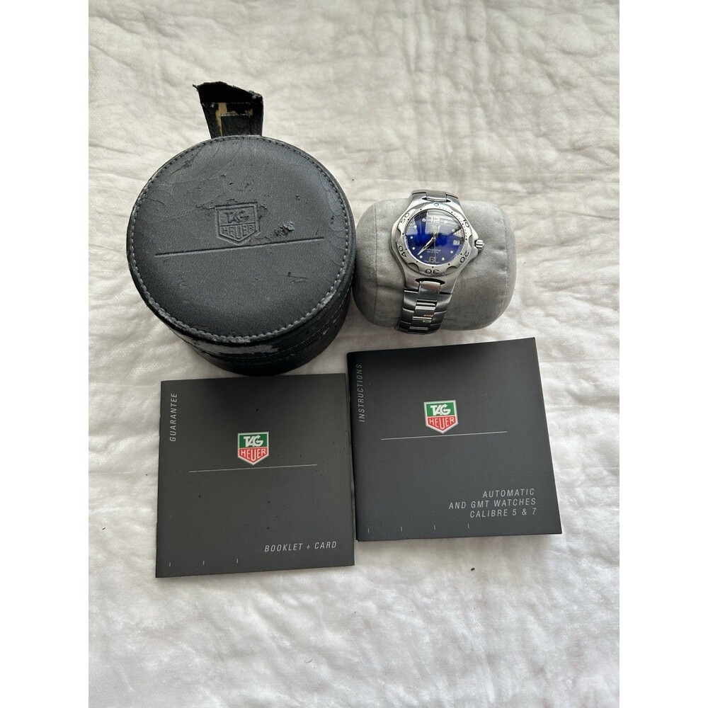 Tag Heuer Kirium Blue Men's Watch WL111H - Case and Instruction Booklet